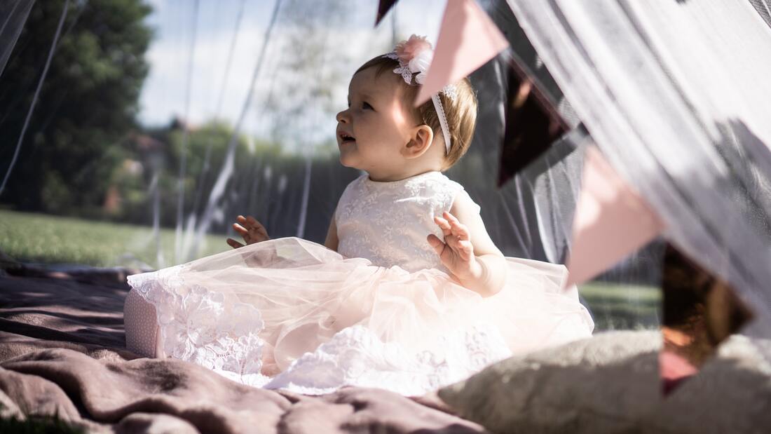 open lace back dress Baby Girl Dress Toddler Girl Clothes Lace Christening Gown Princess In