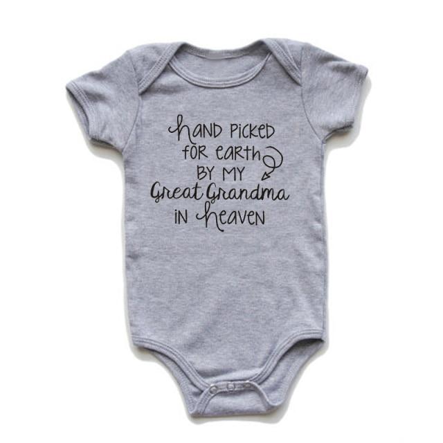 Hand Picked By My Great Grandma Onesie for Baby Boys & Girls Bitsy