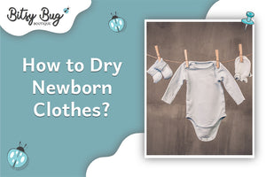 How to dry newborn clothes