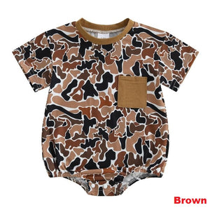 Camouflage Pocket Onesie