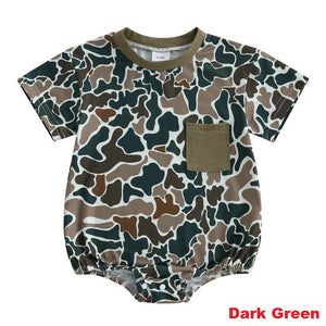 Camouflage Pocket Onesie