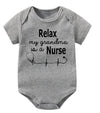 Relax My Grandma is a Nurse Onesie