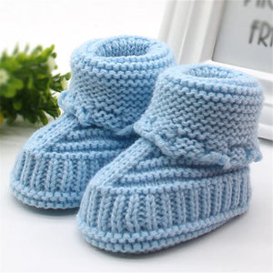 Crochet Knit Booties