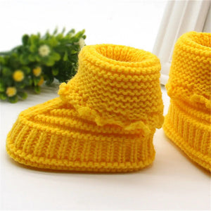 Crochet Knit Booties