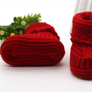 Crochet Knit Booties