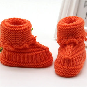 Crochet Knit Booties