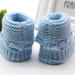 Crochet Knit Booties