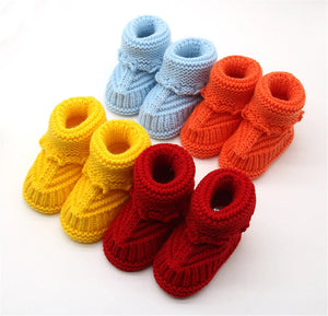 Crochet Knit Booties