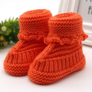 Crochet Knit Booties