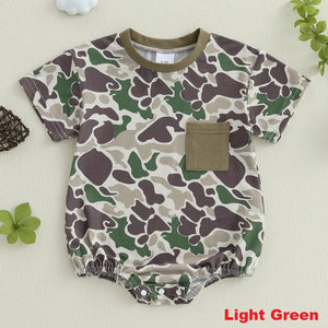 Camouflage Pocket Onesie