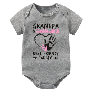 Grandpa & Granddaughter Best Friends Onesie