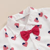 USA Bow Tie Suspenders Outfit