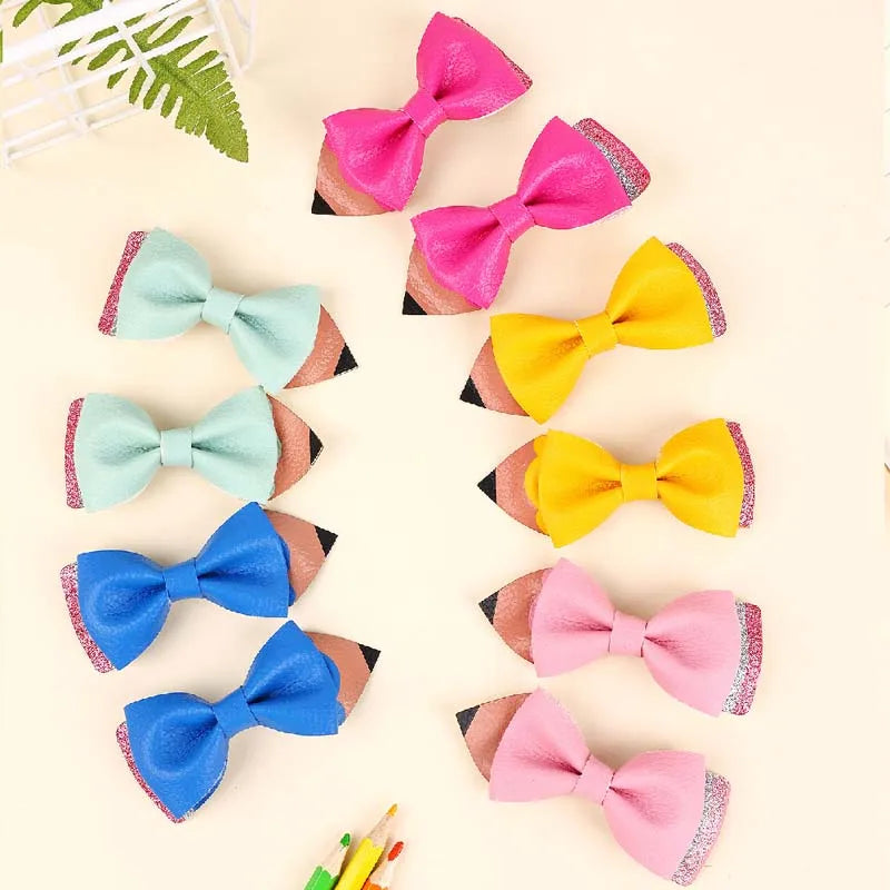 2 Pack Pencil Hair Clips