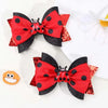 2 Pack Glitter Lady Bug Hair Clips