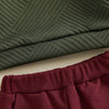 Sedrick Solid Zipper Outfit