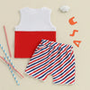 Patriotic Pocket Tank & Shorts
