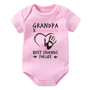 Grandpa & Granddaughter Best Friends Onesie