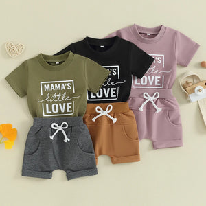 Mama's Little Love T-shirt & Shorts