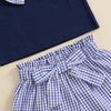 Plaid Paloma Bow Outfit