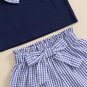 Plaid Paloma Bow Outfit