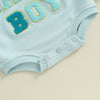 Baby Boy Embroidered Onesie