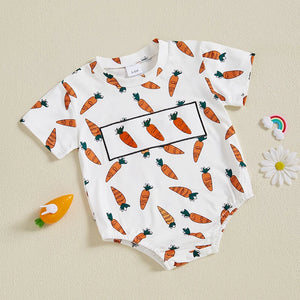 Spring Carrots Easter Onesie
