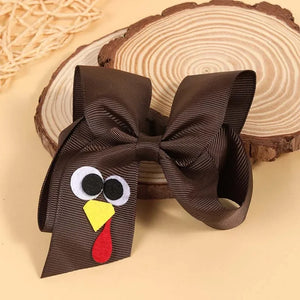 Turkey Bow Clip