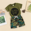 Auntie's Girl Camouflage T-shirt & Shorts