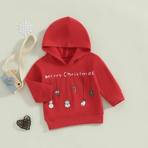 Merry Christmas Ornament Hoodie