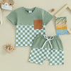 Checkered Sheldan Shirt & Shorts