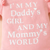 Daddy's Girl & Mommy's World Floral Outfit