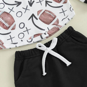 Football Play Hooded Outfit