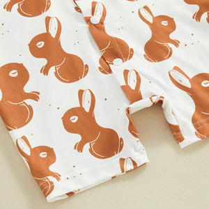 Hooded Bunny Romper