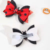 2 Pack Glitter Lady Bug Hair Clips