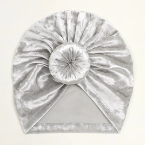 Velvet Turban Knot Hat