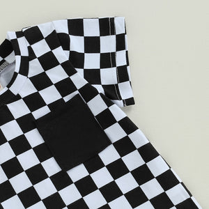 Checkered Tom T-shirt & Shorts