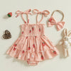 Summer Strawberry Flower Dress