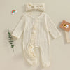 Ruffled Rosalie Footie Onesie & Bow