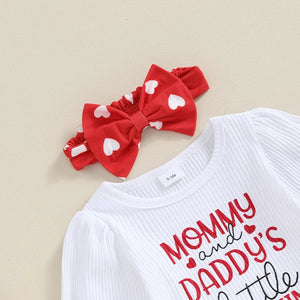 Mommy & Daddy's Little Valentine Outfit