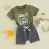 Mama's Little Love T-shirt & Shorts