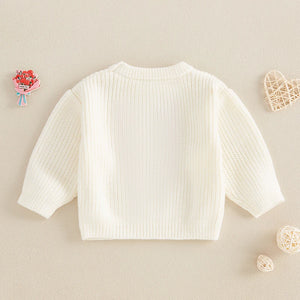 Knitted Heart Sweater