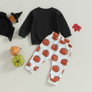 Hey Boo Pumpkin Halloween Outfit