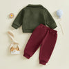 Sedrick Solid Zipper Outfit