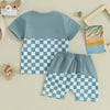 Checkered Sheldan Shirt & Shorts
