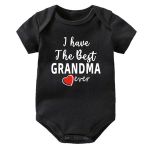 I Have The Best Grandma Ever Onesie