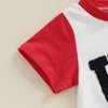 USA Color Patch Romper