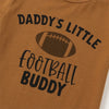 Daddy's Little Football Buddy T-shirt & Shorts