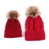 Matching Mom & Baby Pompom Hat