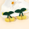 2 Pack Cherry Hair Clips
