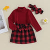 Penny Plaid Skirt Outfit with Bow